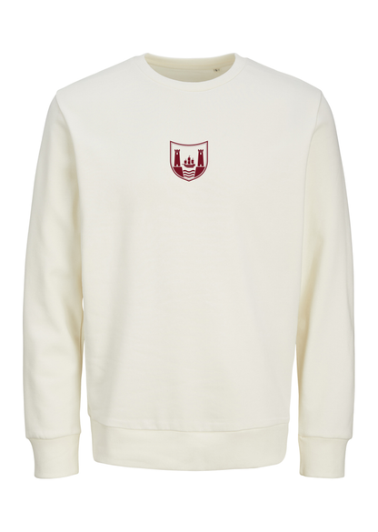 GANZEE Corcaigh centred crest sweatshirt