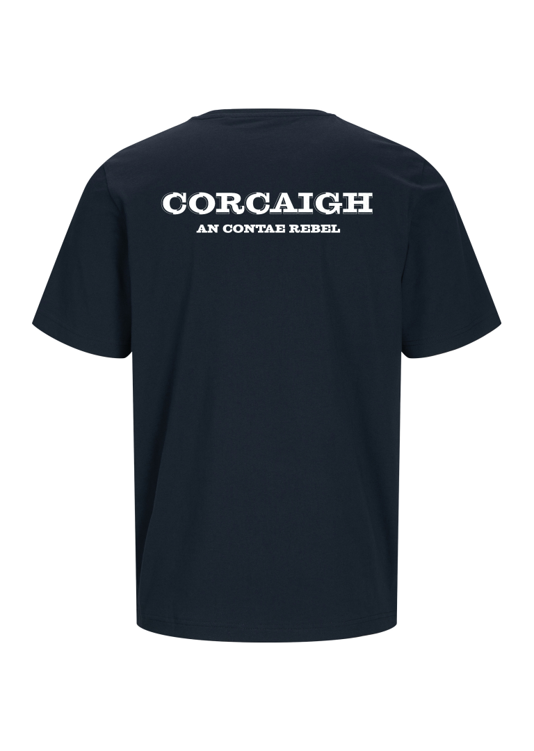 GANZEE Corcaigh centred crest t-shirt