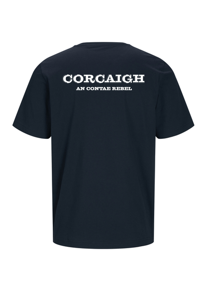 GANZEE Corcaigh centred crest t-shirt