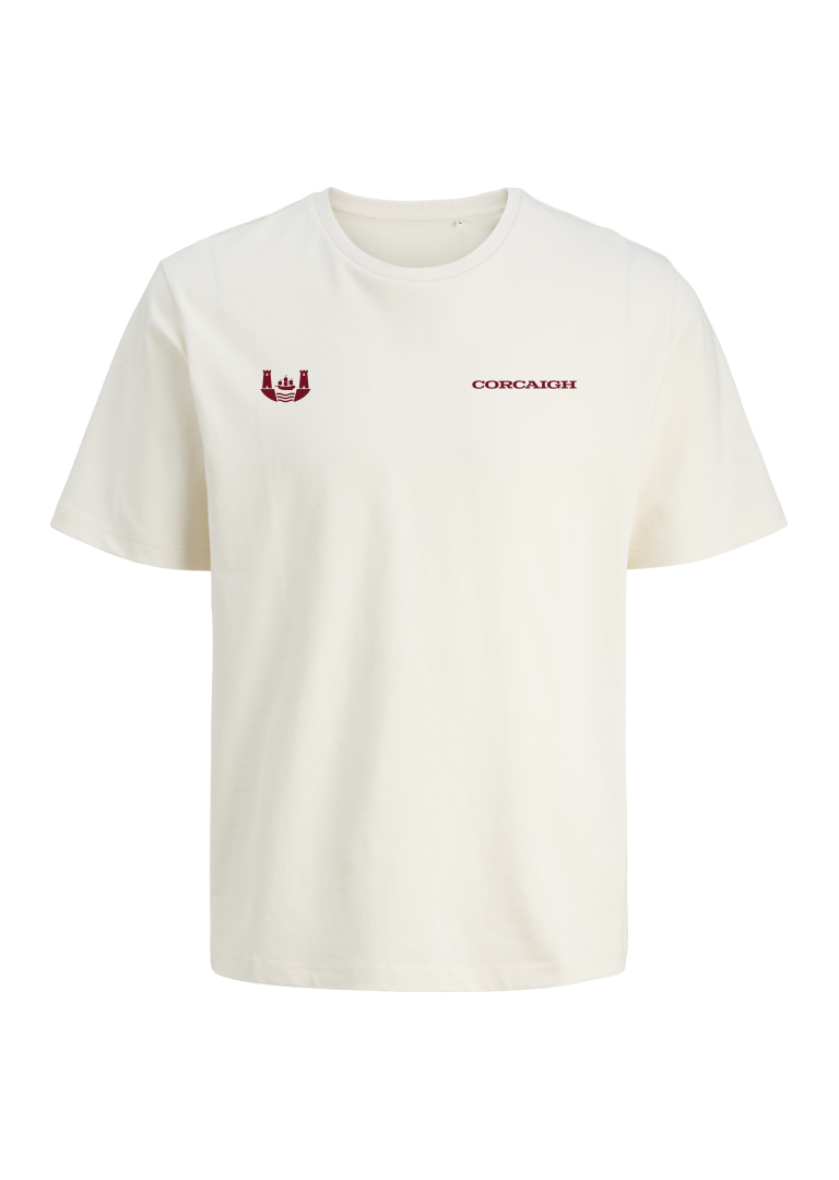 GANZEE Corcaigh side crest bosca tee