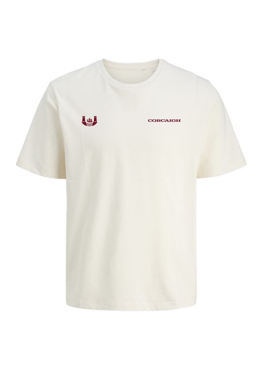 GANZEE Corcaigh side crest bosca tee