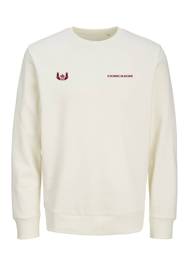 GANZEE Corcaigh side crest sweatshirt