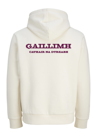 GANZEE Gaillimh centred crest hoodie