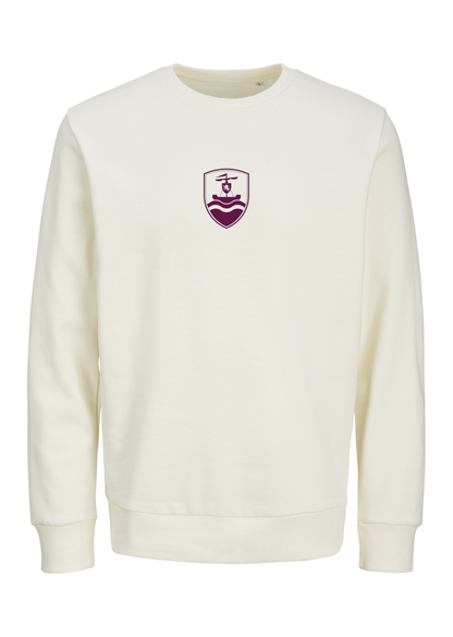 GANZEE Gaillimh centred crest sweatshirt