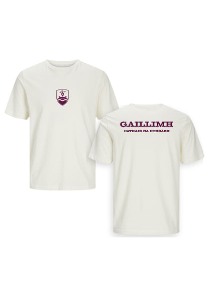 GANZEE Gaillimh centred crest t-shirt
