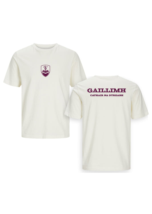 GANZEE Gaillimh centred crest t-shirt