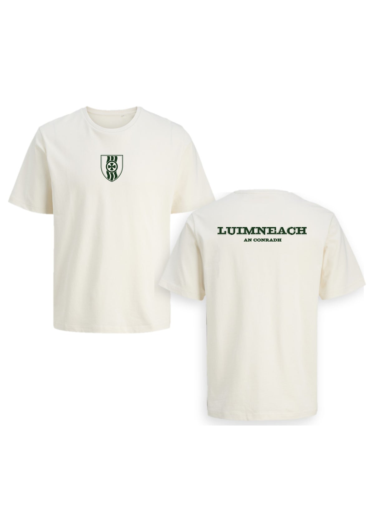 GANZEE Luimneach centred crest bosca tee
