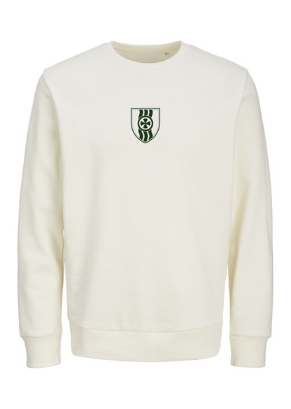 GANZEE Luimneach centred crest sweatshirt