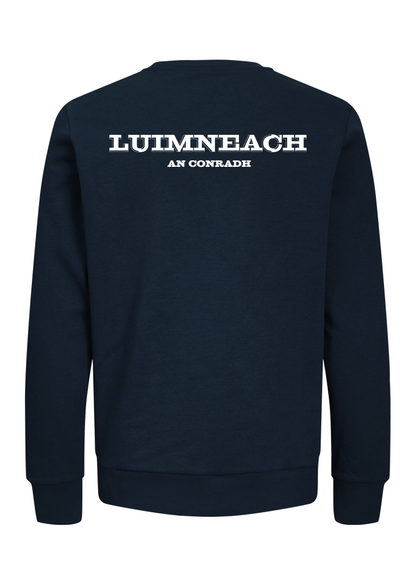 GANZEE Luimneach centred crest sweatshirt