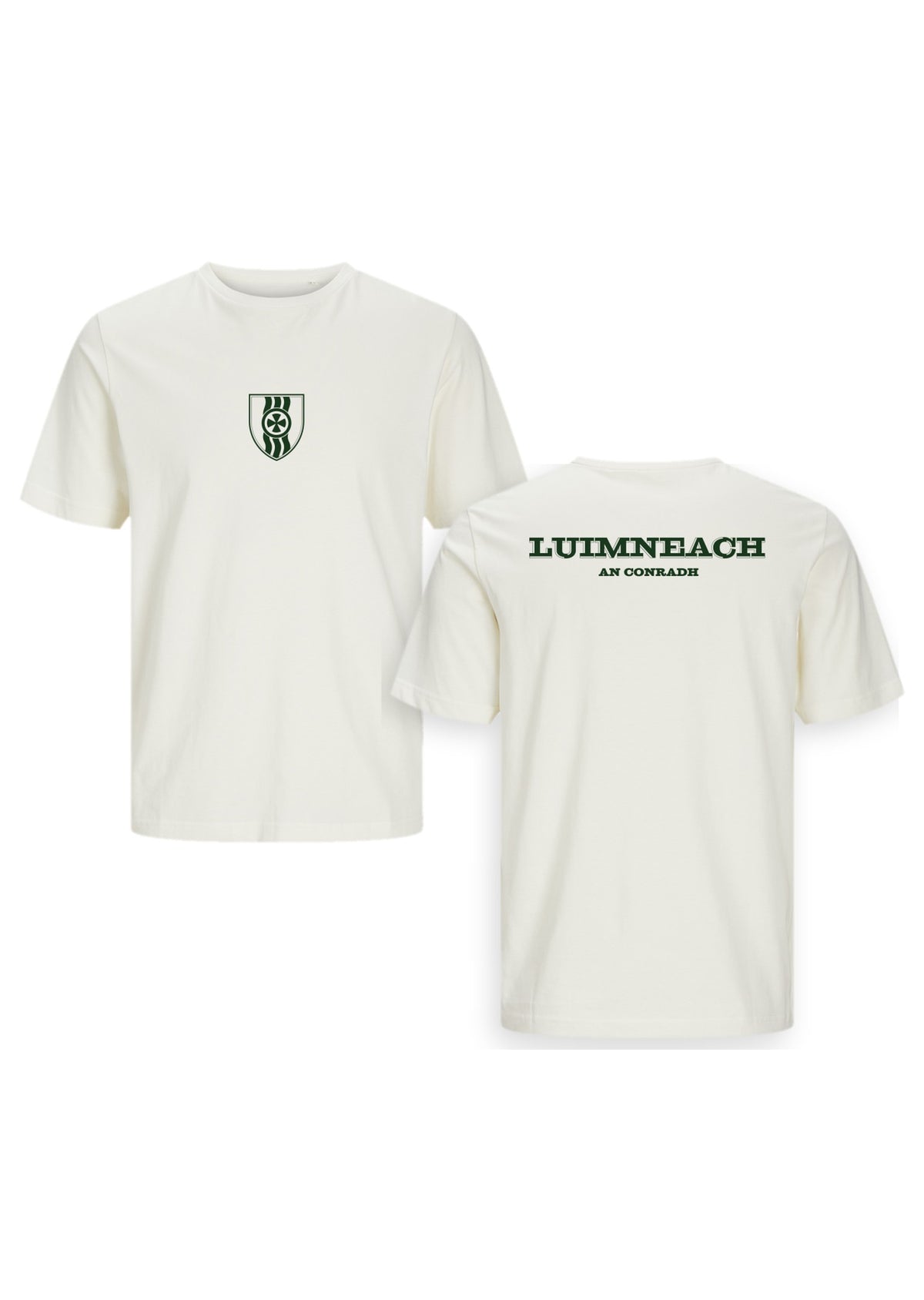 GANZEE Luimneach centred crest t-shirt