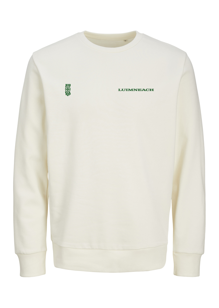 GANZEE Luimneach side crest sweatshirt