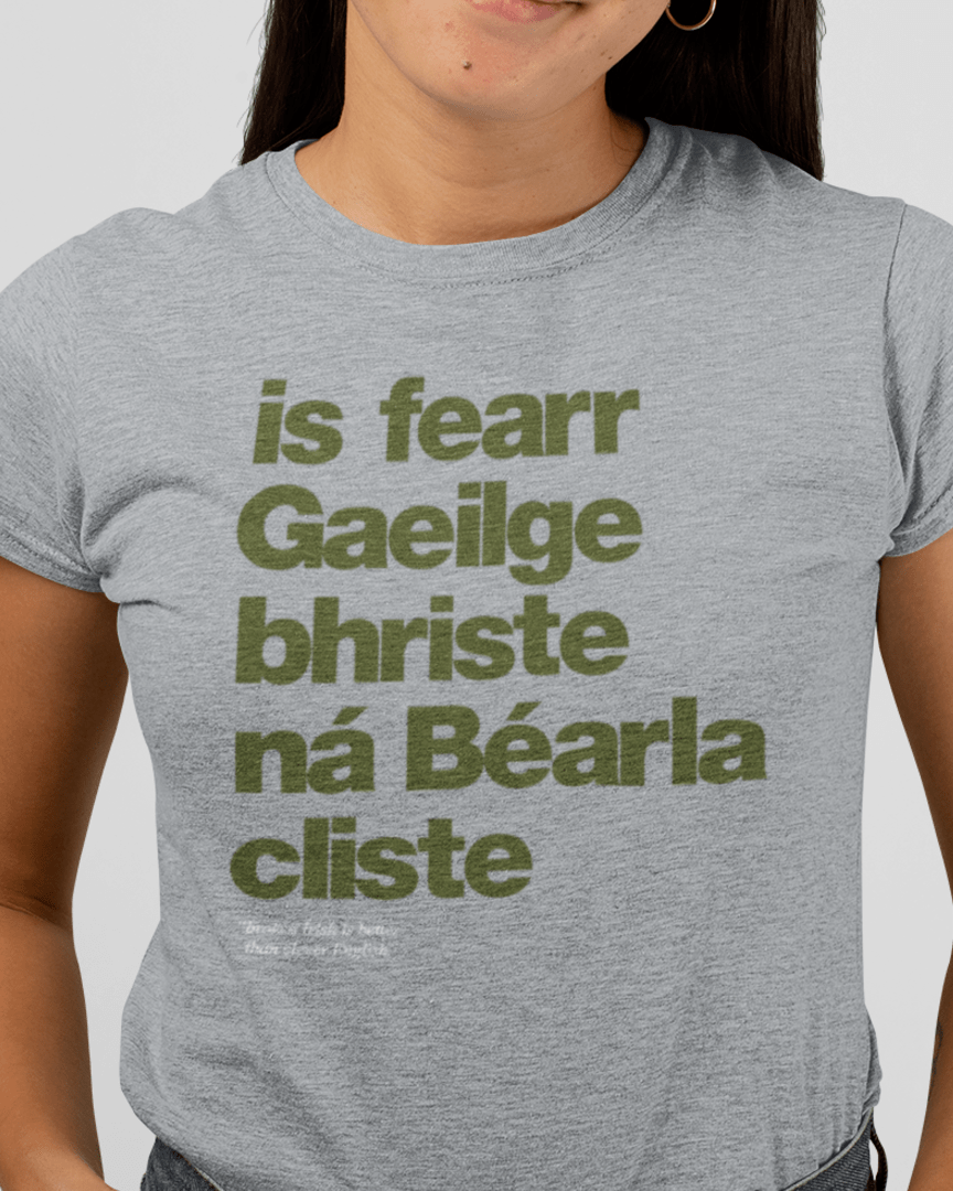 fukil Gaeilge bhriste tee