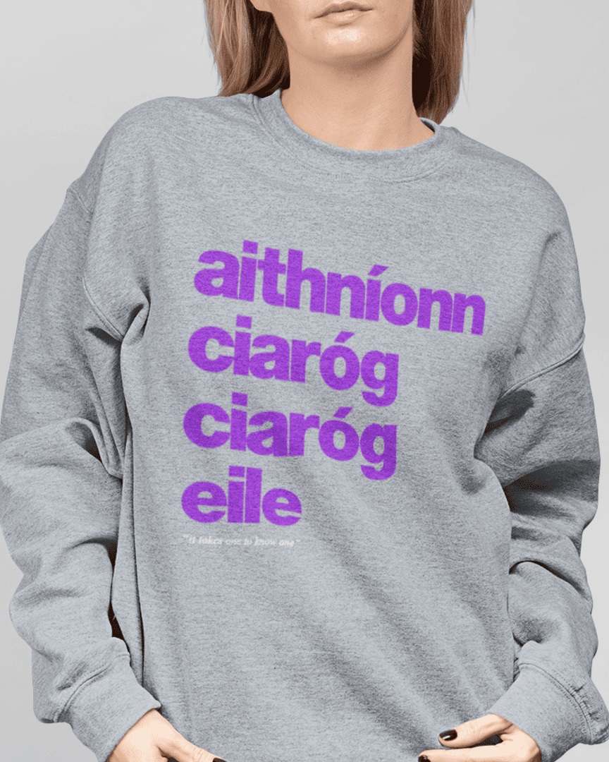 fukil aithníonn ciaróg sweatshirt