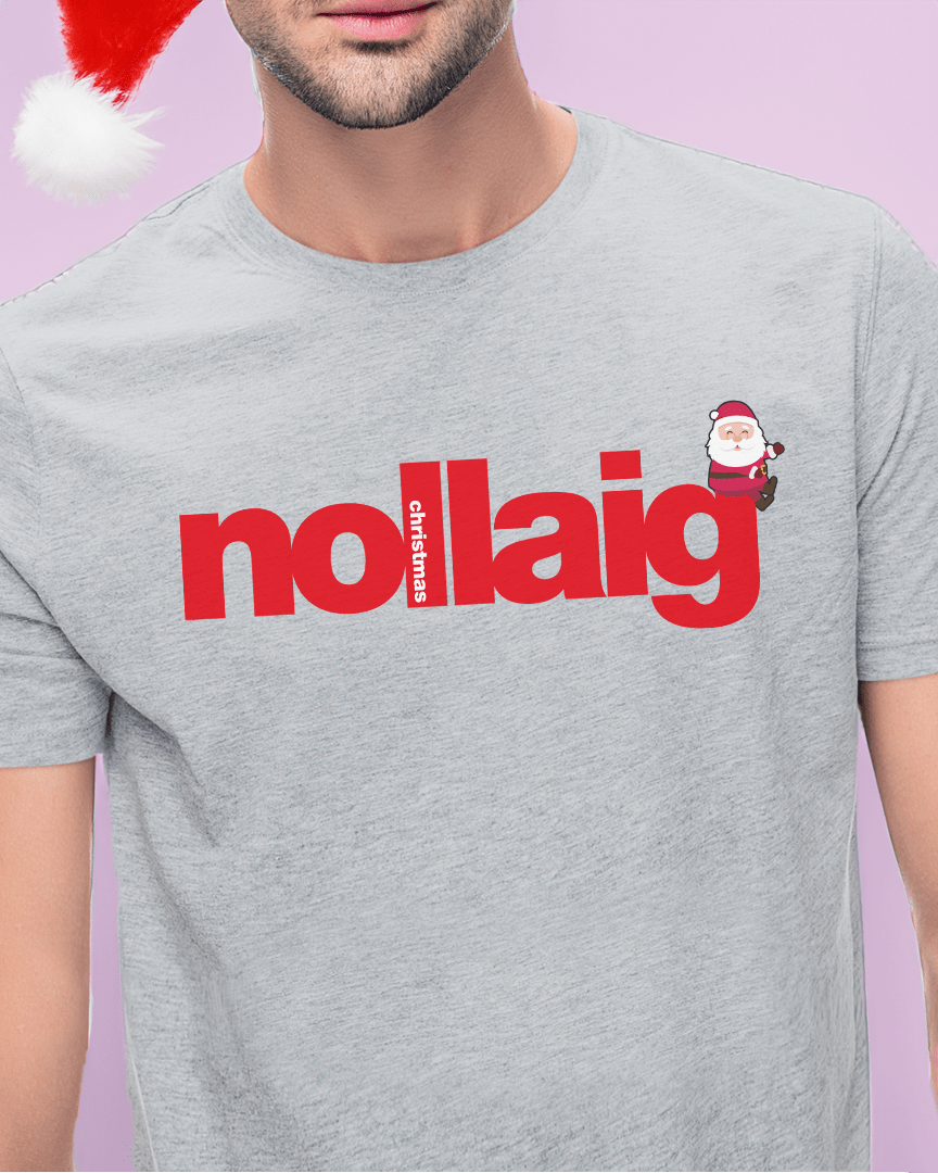 fukil nollaig claus t-shirt