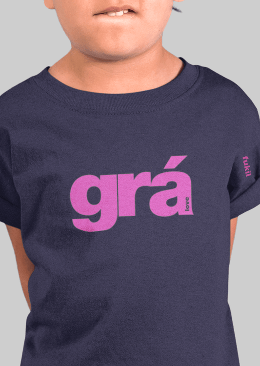 fukil kids grá tee