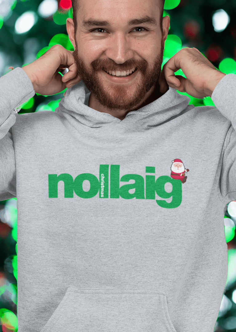 fukil nollaig claus hoodie