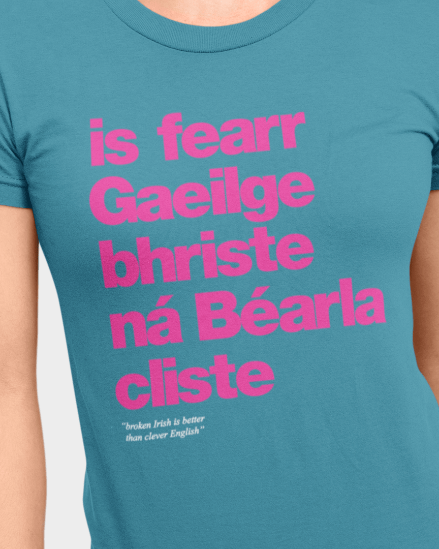 fukil Gaeilge bhriste tee