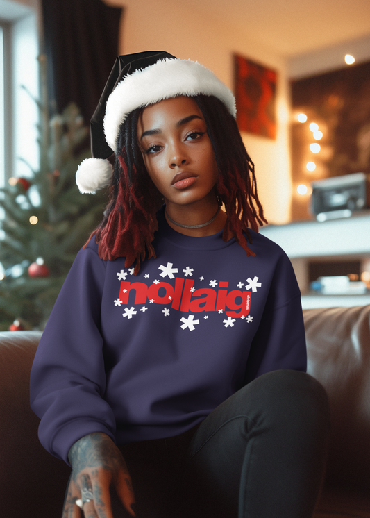 fukil nollaig snowy sweatshirt